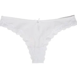 Ann  - String med blondekant