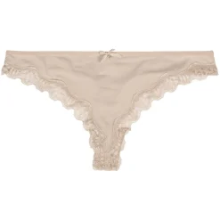 Ann  - String med blondekant