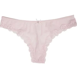 Ann  - String med blondekant