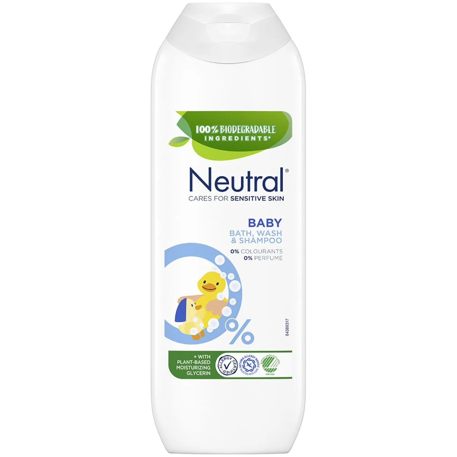 Baby Bath, Wash Gel & Shampoo Parfymefri 250ml