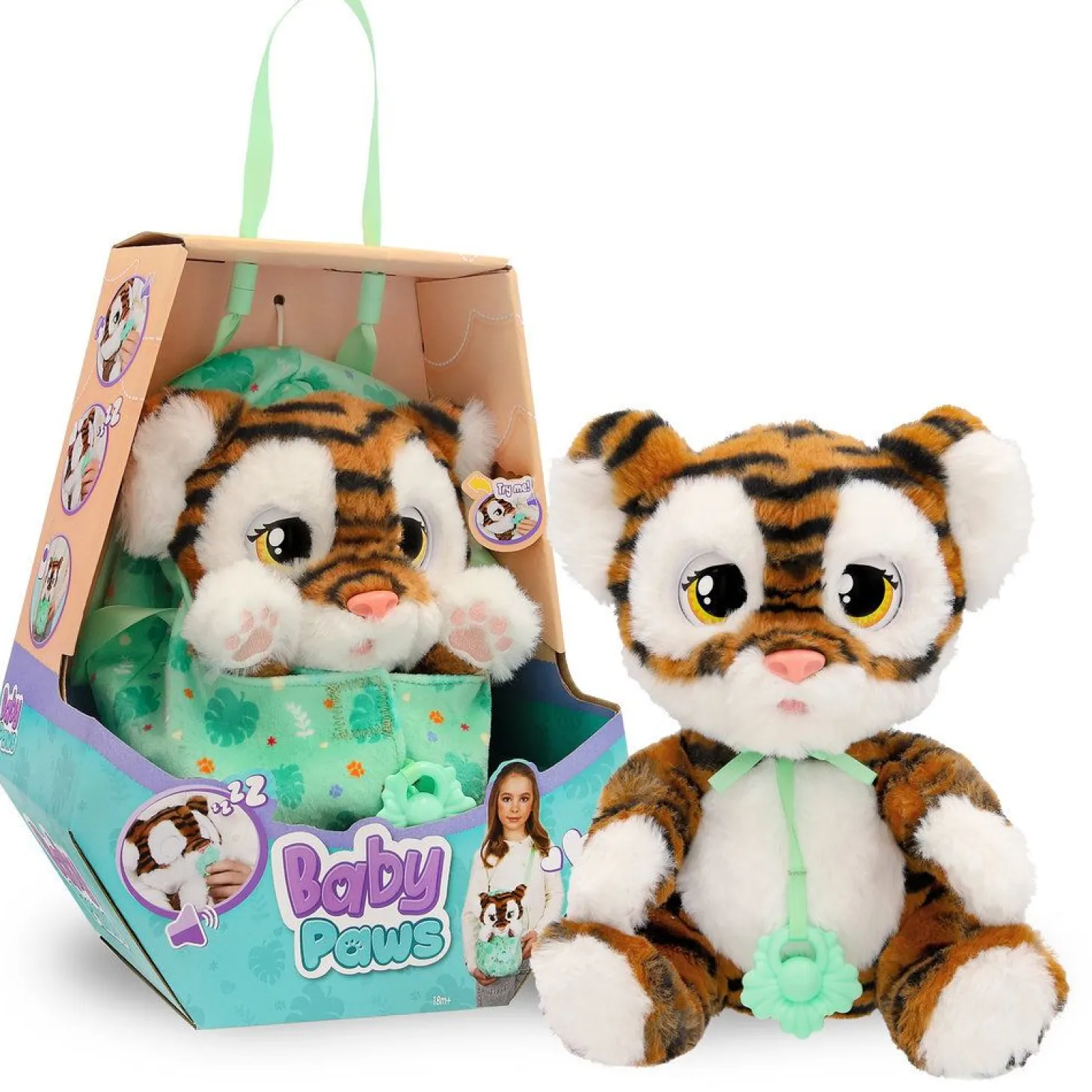 Baby Paws Tiger 24cm