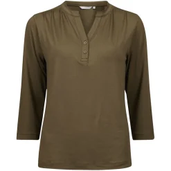 Bluse med knapper Britney