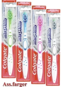 Colgate Tannbørste Max White Medium