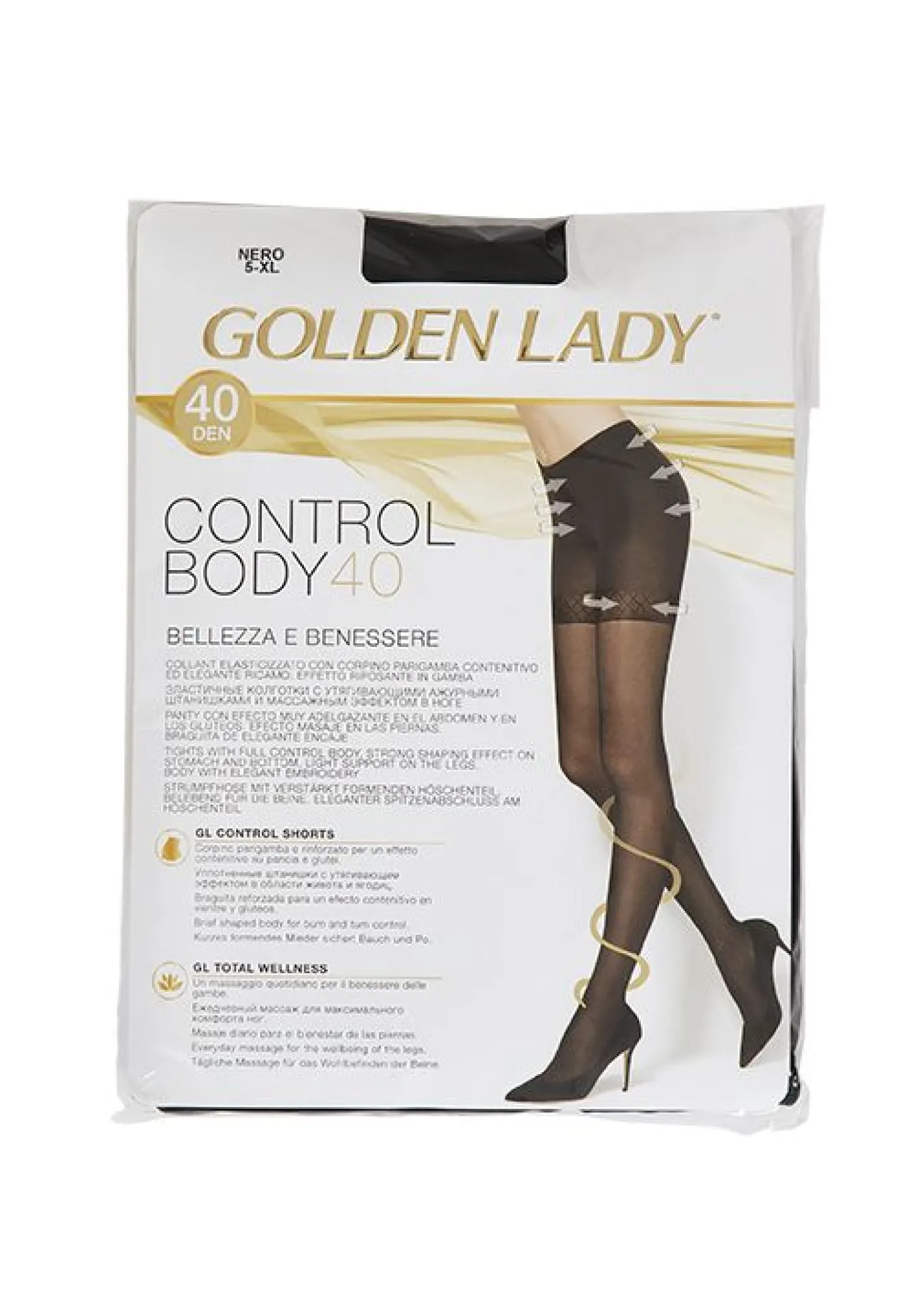 Control Body Strømpebukse 40 Denier