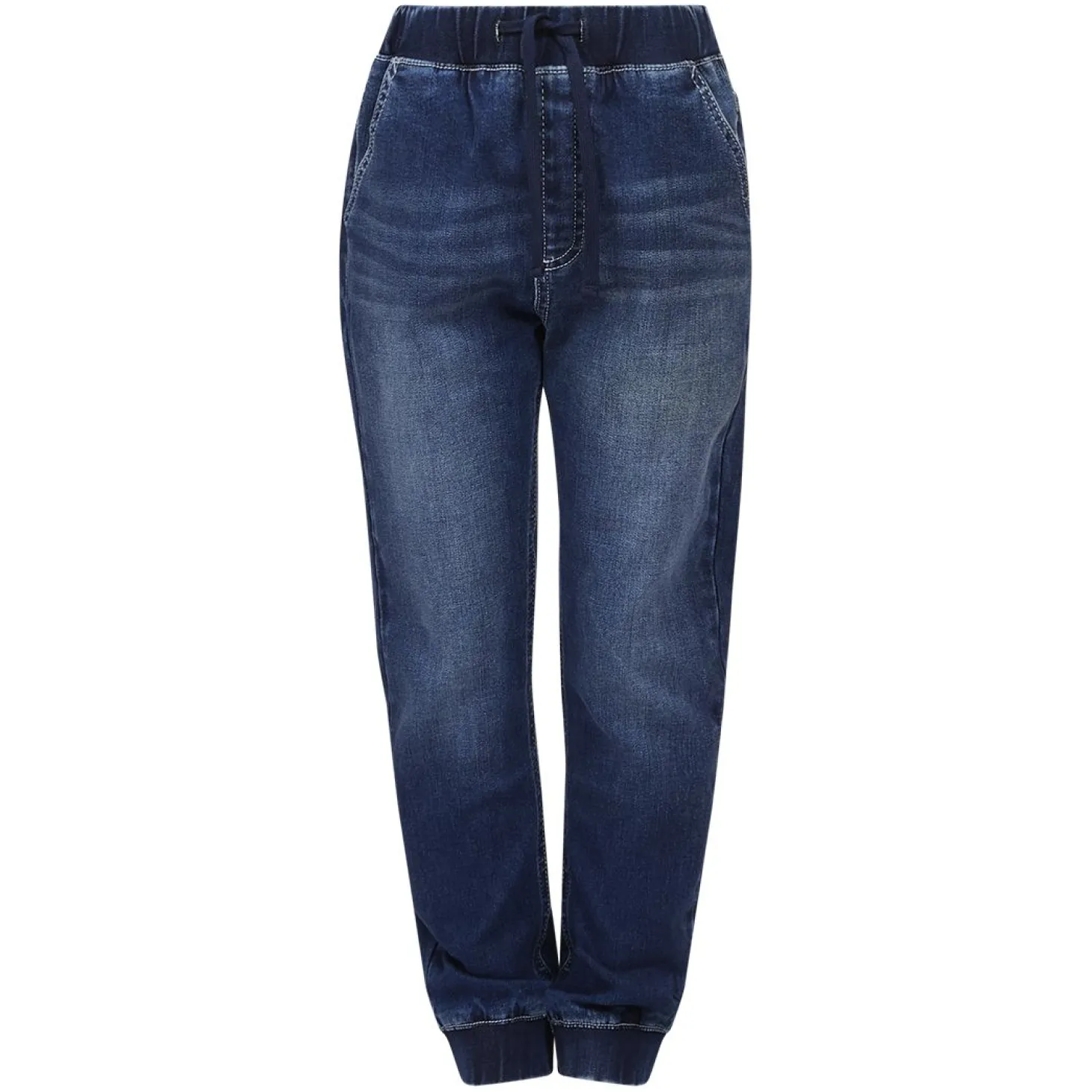 Denim joggers