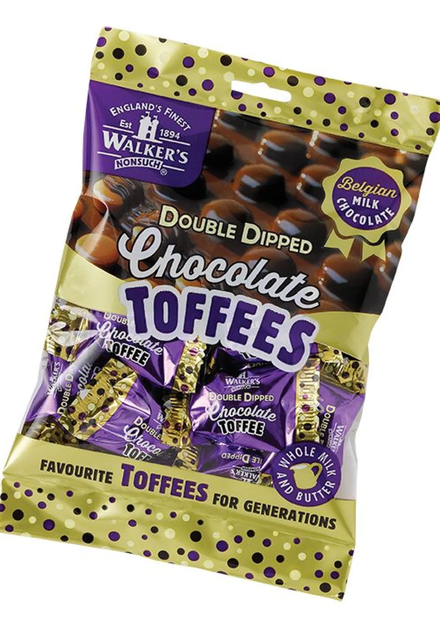 Double Chocolate dip Toffees