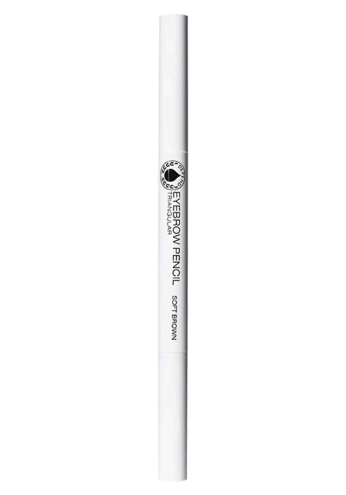 Eyebrow pencil triangular