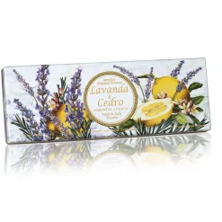 Fiorentino Håndsåpe Lavender & Cedar 3 x 100 g Gaveeske