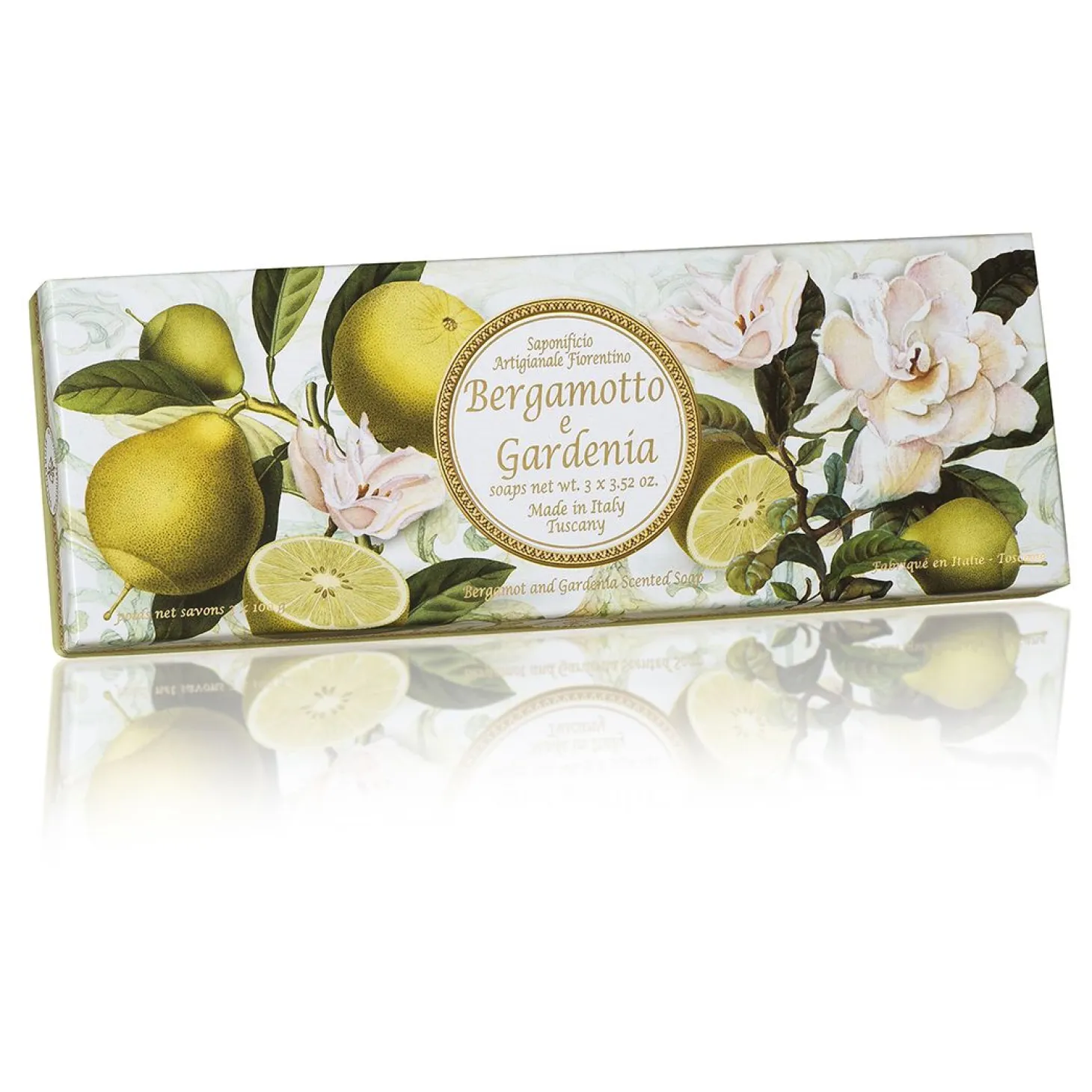 Fiorentino Håndsåpe Lavender & Cedar 3 x 100 g Gaveeske