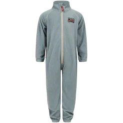 Fleecedress med broderi