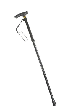 Foldbar spaserstokk med sklisikker tupp