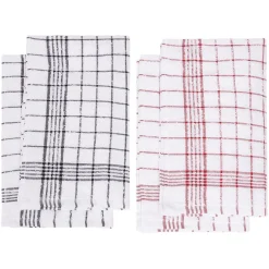 Frotte kjøkkenhåndkle 4pk