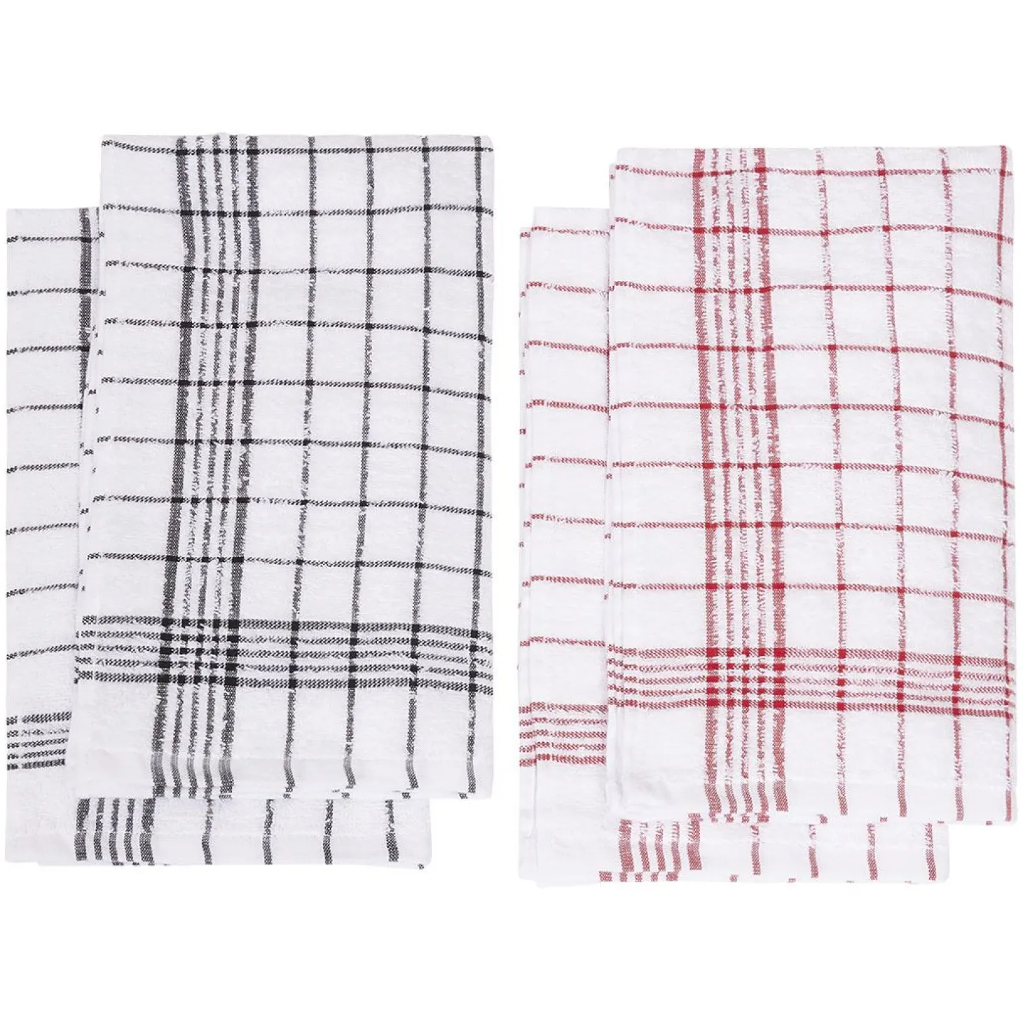 Frotte kjøkkenhåndkle 4pk