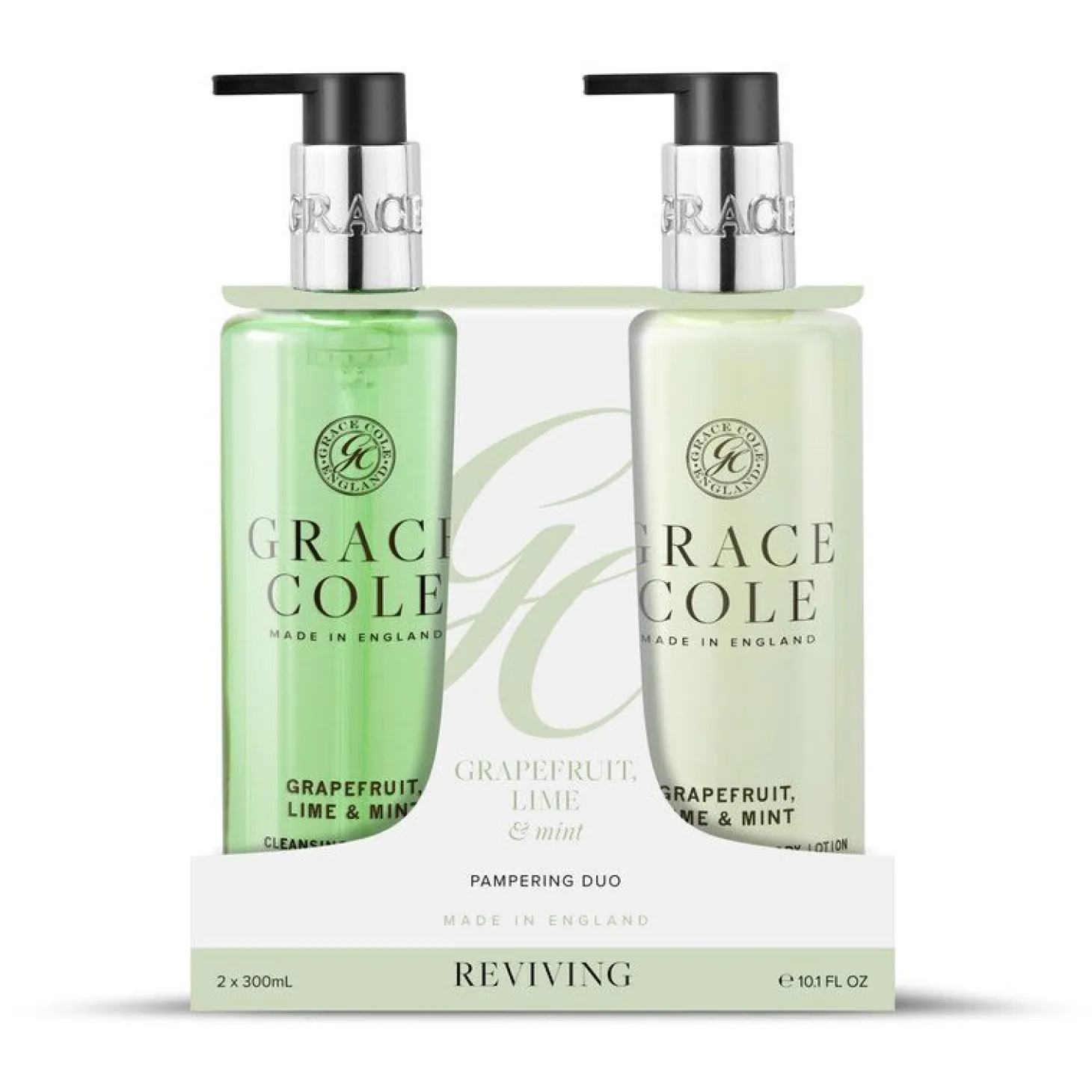 GC Grapefruit Lime & Mint Hand Care Duo - 2x 300ml