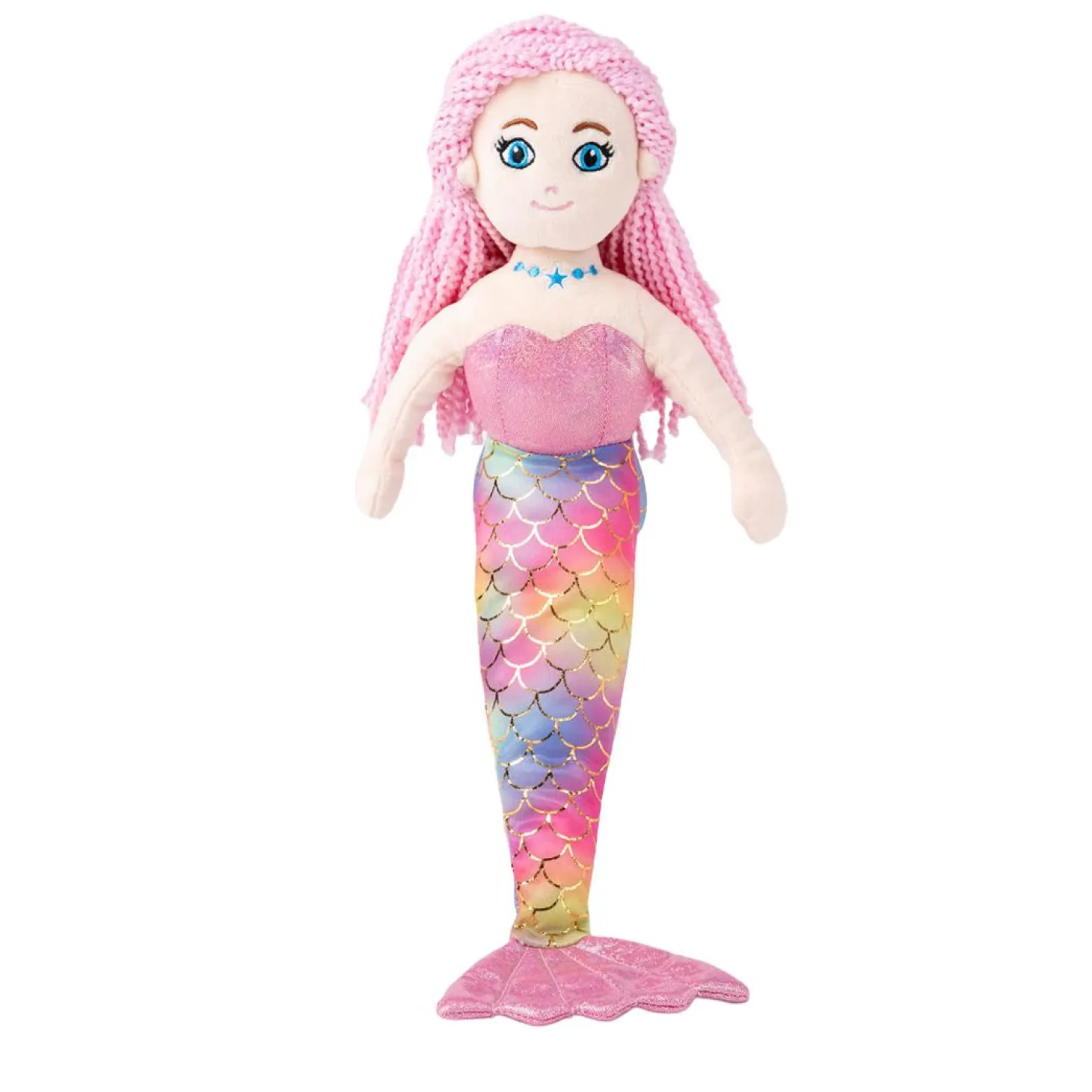 Havfrue rosa 35 cm