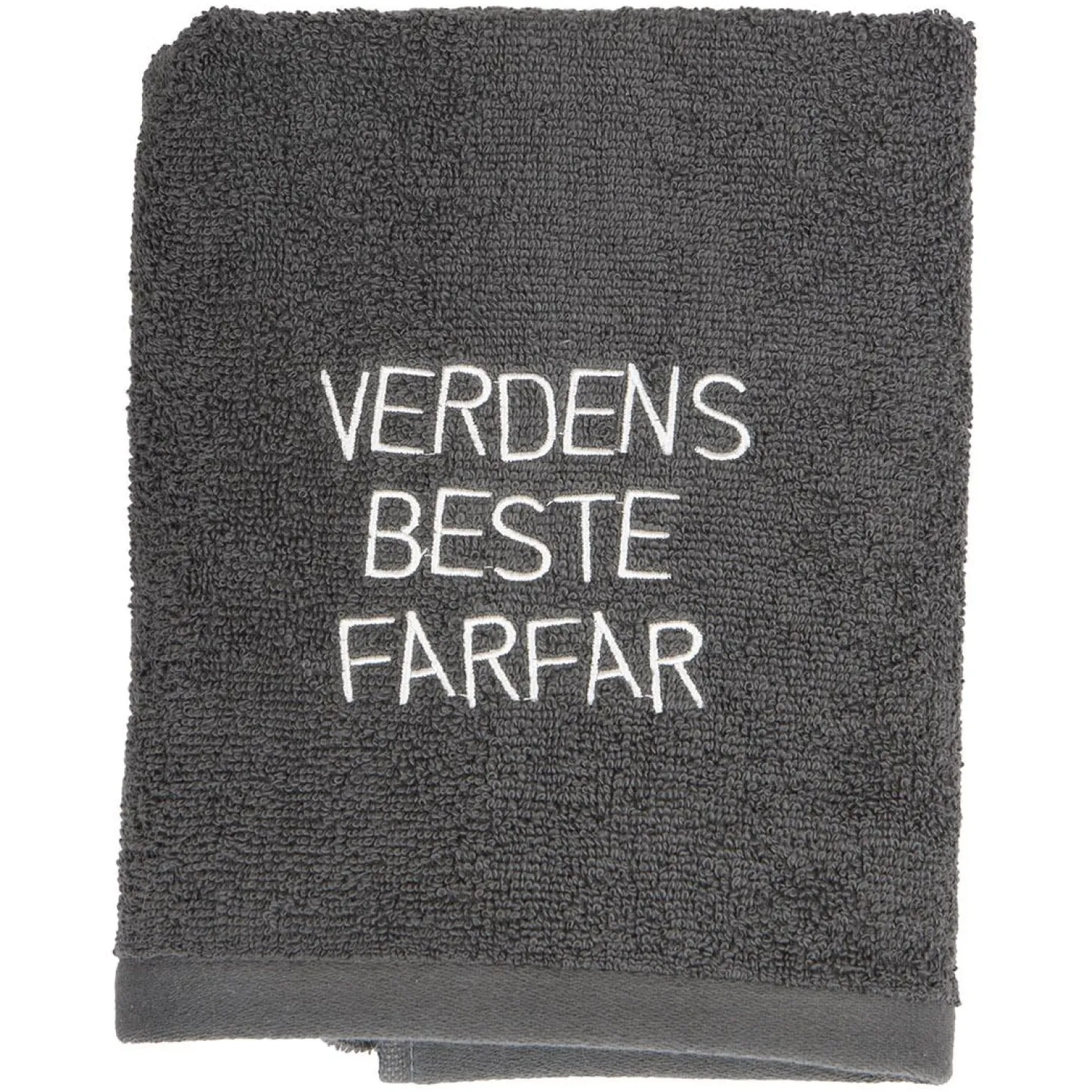 Håndkle med tekst