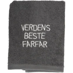 Håndkle med tekst