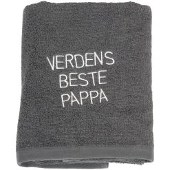 Håndkle med tekst