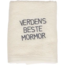 Håndkle med tekst