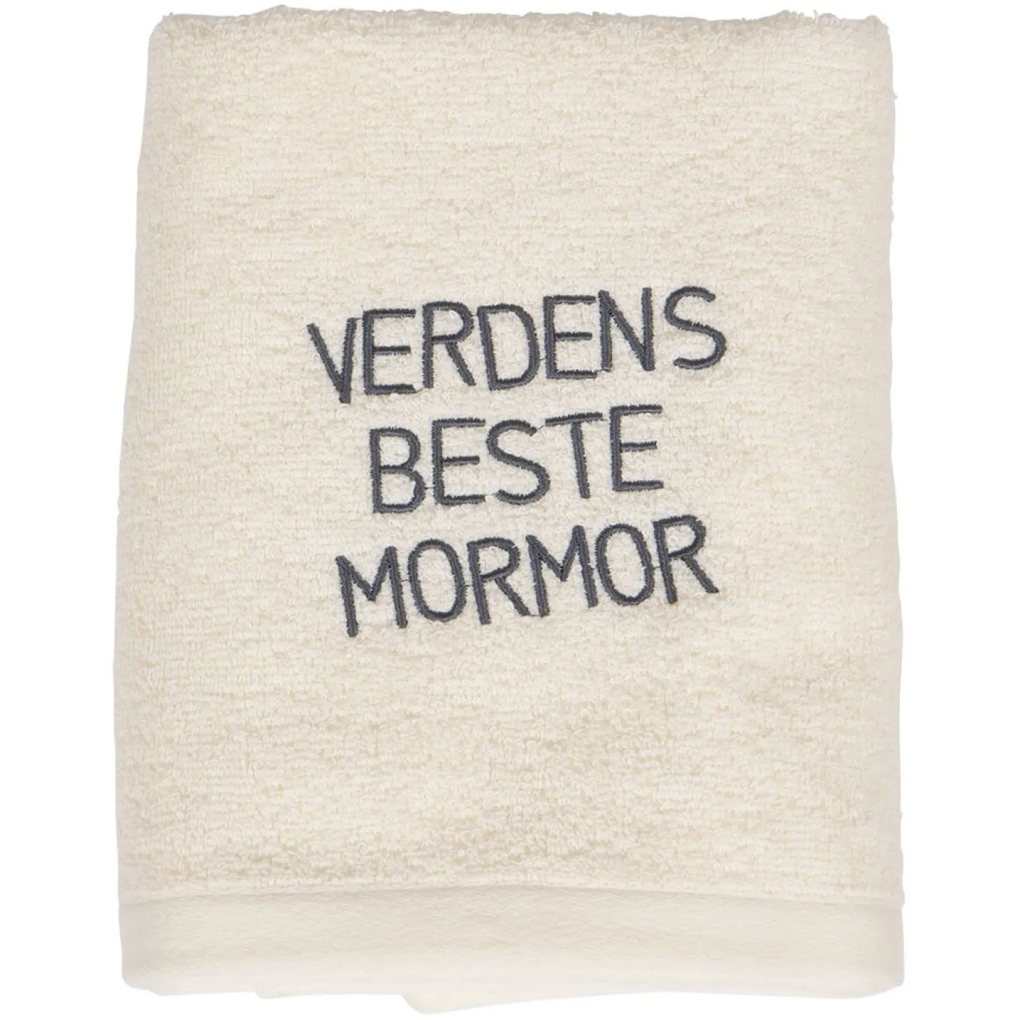 Håndkle med tekst