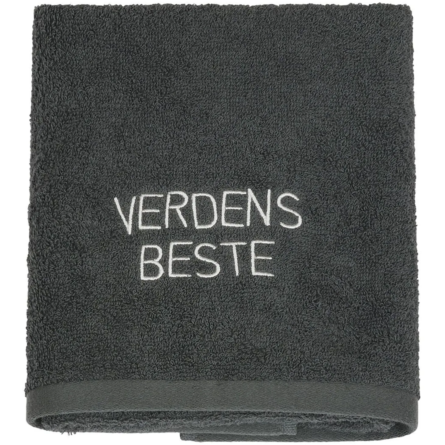 Håndkle med tekst