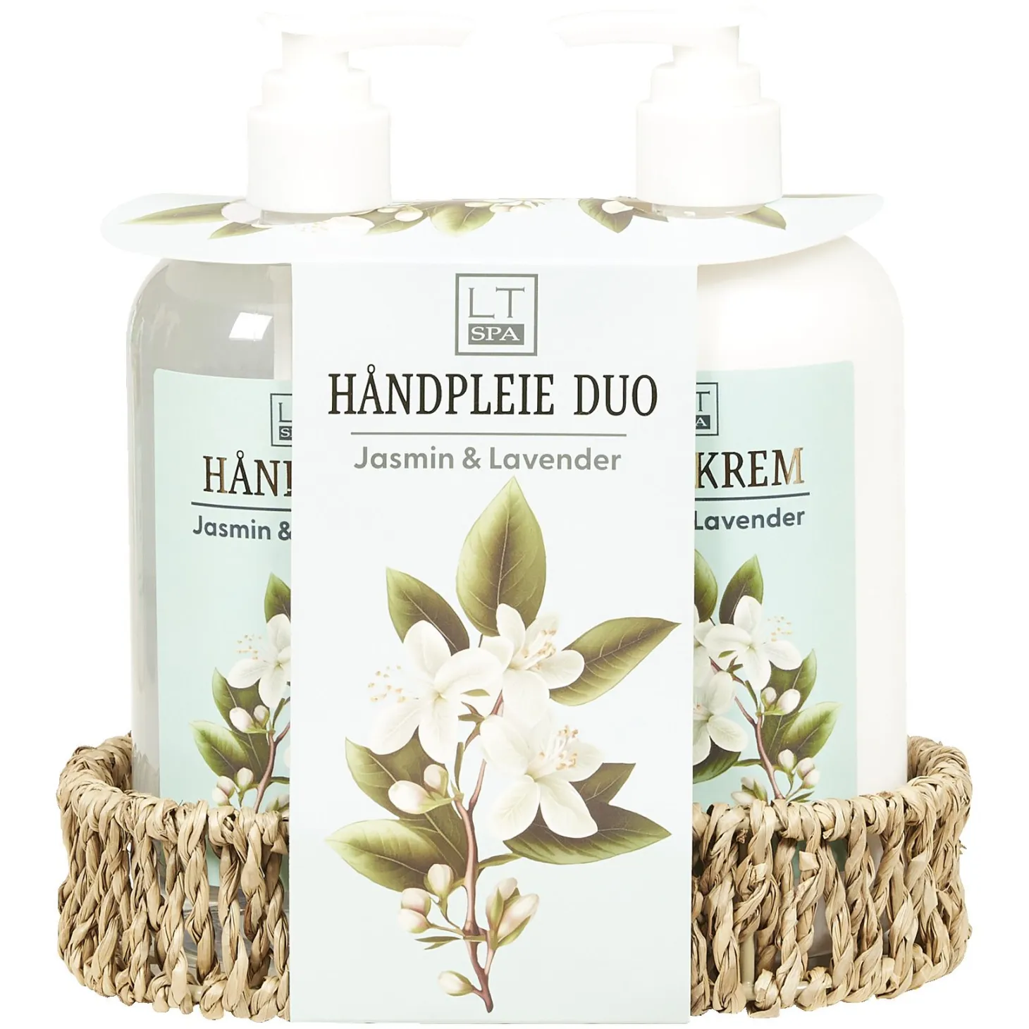 Håndpleie duo for hender i kurv
