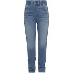 Jeans med elastikk i midjen
