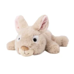 Kanin liggende beige 28 cm.