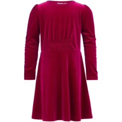 Kjole i stretch velour