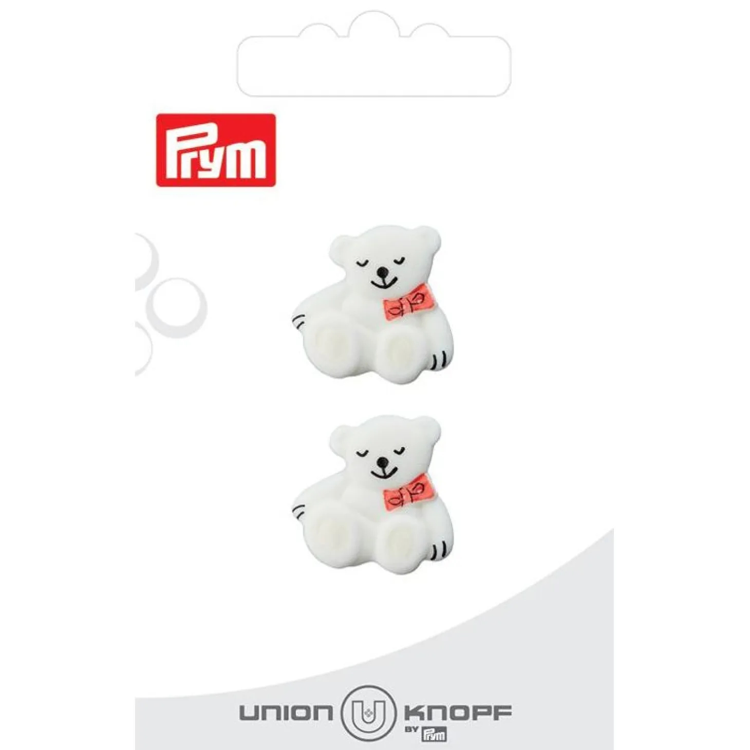 Knapper bamse 2pk