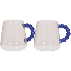 Krus med hank 2pk Pearls