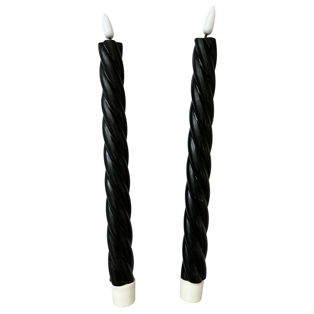 Led kronelys tvinnet 2pk Lullu