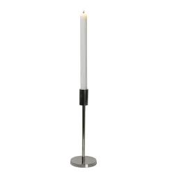 Lysholder Florine sølv 25cm