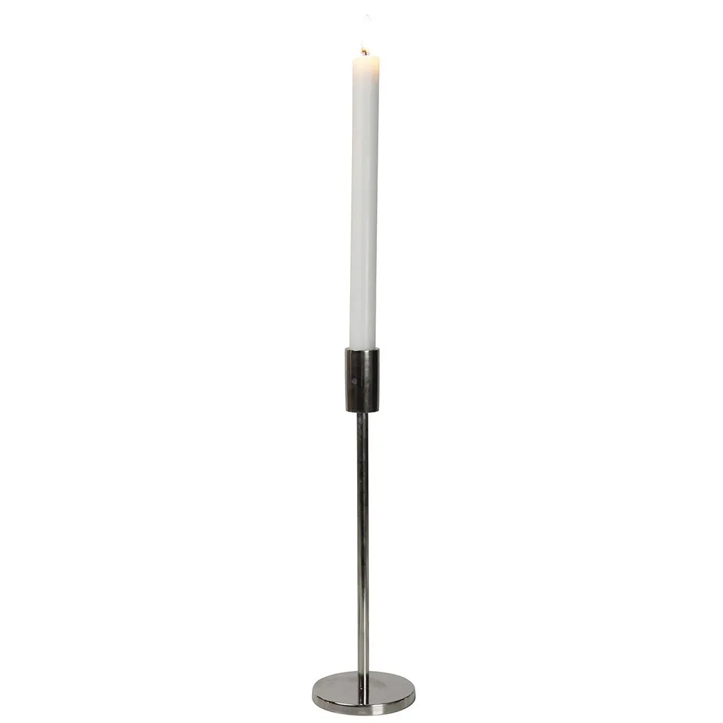 Lysholder Florine sølv 30cm