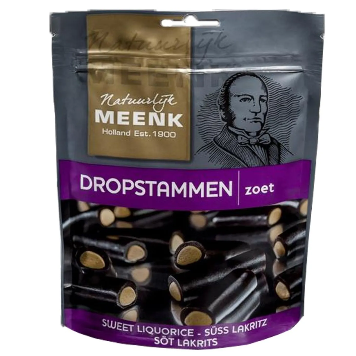 Meenk Søt Lakrisstang 225g