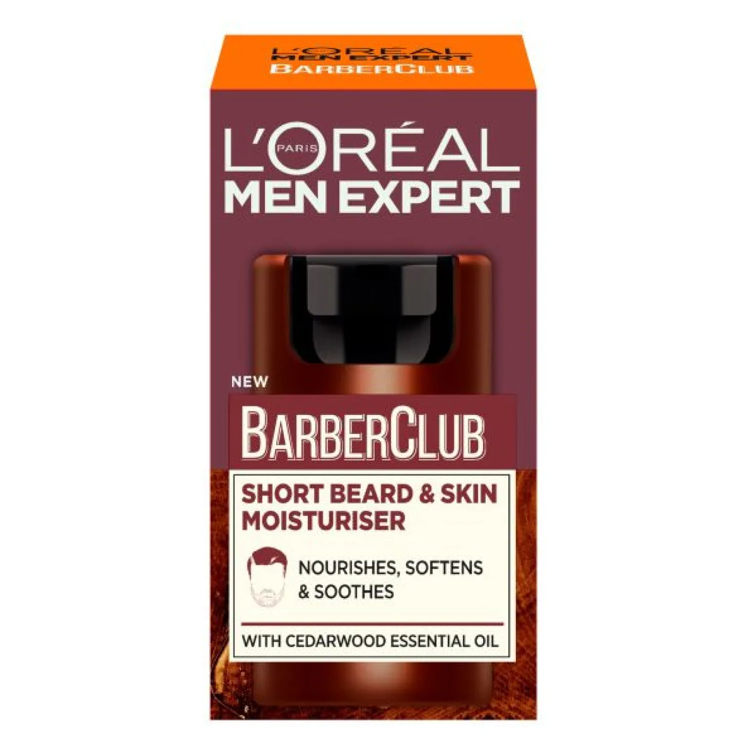 Men Expert Barber Club Short Beard & Face Moisturiser 50ml