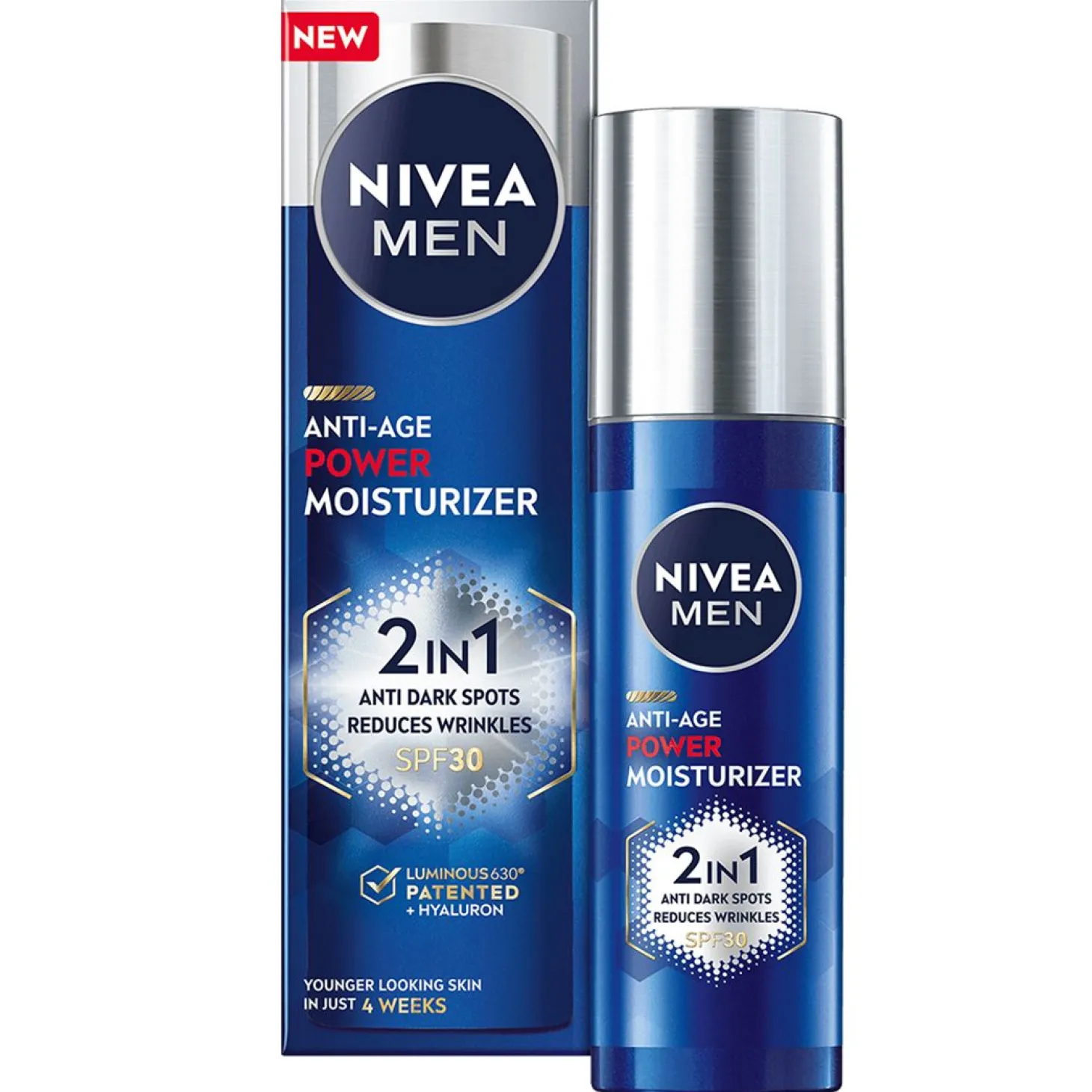 Men Anti-Age Power Moisturizer 2in1 Anti Dark-Spot, 50ml