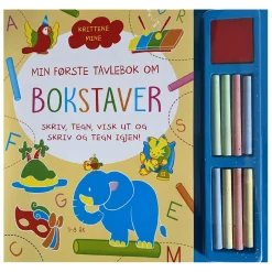 Min første tavlebok om bokstaver