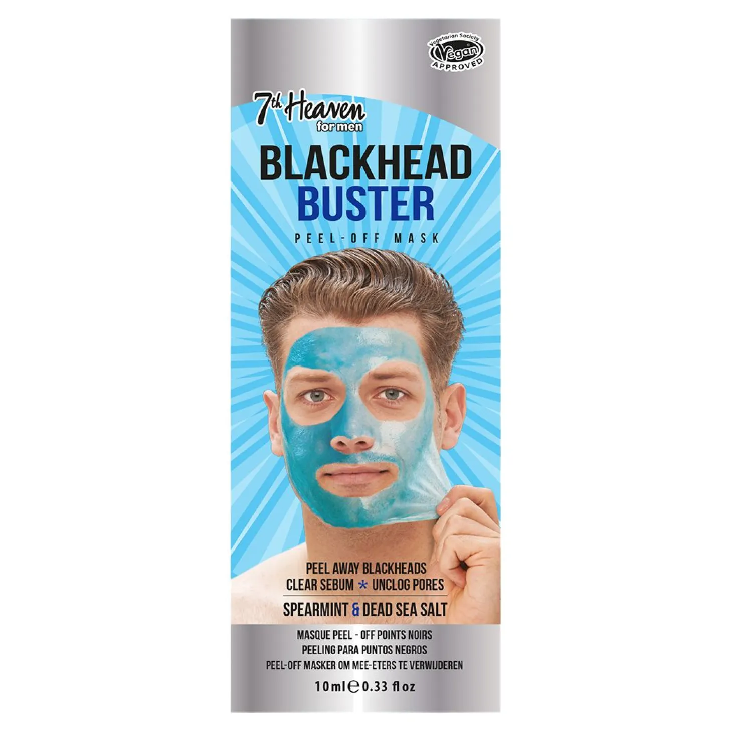 MJ 7th Heaven Men's Deep Pore Peel-Off 10ml