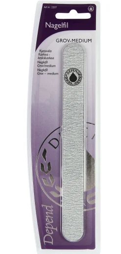Neglefil 2-stegs medium