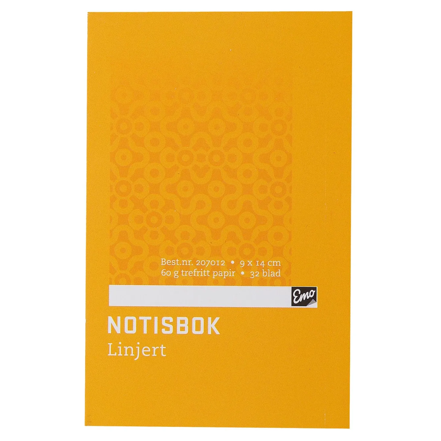 Notisbok 9,0x14cm