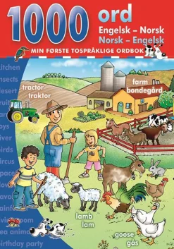 Ordbok for barn, 1000 ord engelsk-norsk