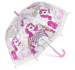 Paraply Unikorn/transparent