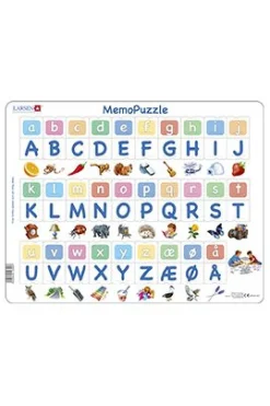 Platepuslespill Maxi Alfabetet memo