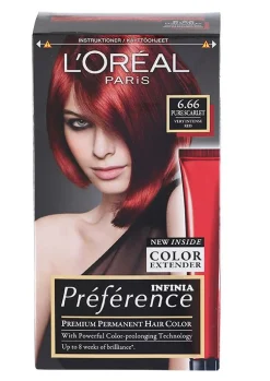 Preference hårfarge