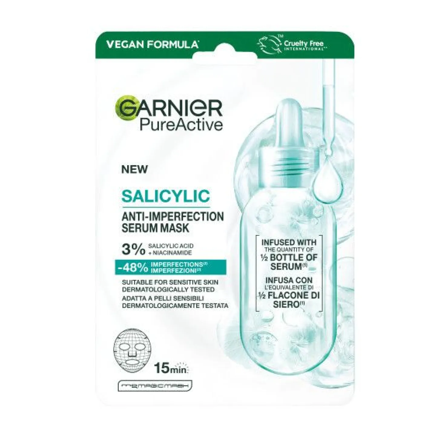 PureActive Salicylic Anti-Pimple Serum mask 28gr