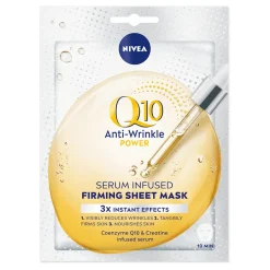 Q10 Serum Infused Firming Sheet Mask