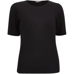 Ribbestrikket t-skjorte Poppy