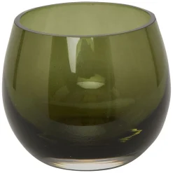 Rutle telysglass 9x9x7,5cm