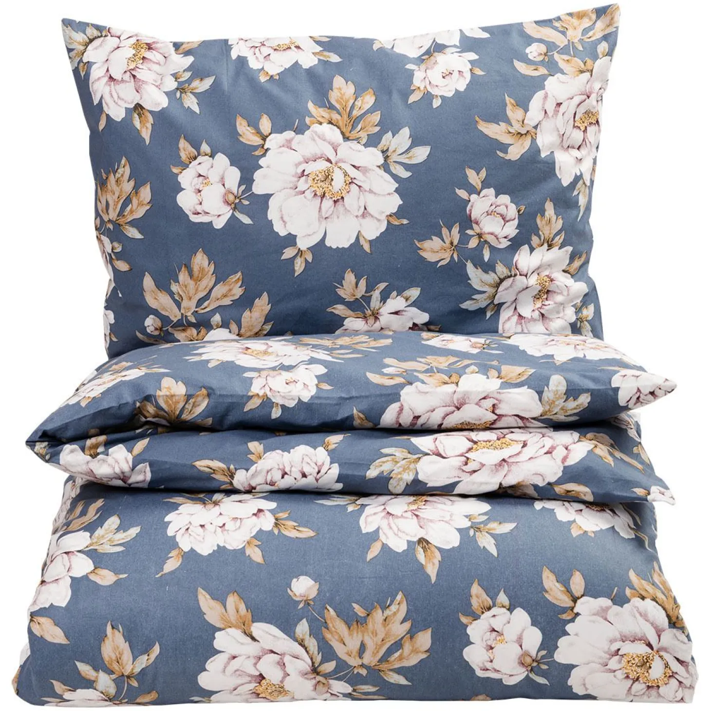 Sengesett Glatt Classic Peonie 140x200